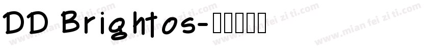 DD Brightos字体转换